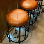 Brown seat